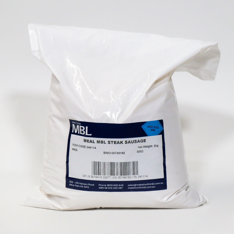 MBL Food Service | MEAL MBL STEAK SAUSAGE 5KG
