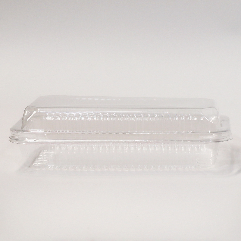Slice Container Rectangle MBL Food Service | IKON CONTAINER CAKE - RECTANGLE SLICE (200)
